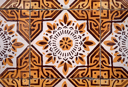传统葡式琉璃瓦地面手工几何学石工艺术家墙纸陶瓷材料艺术陶器图片