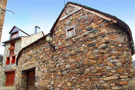 Huesca村乌埃斯卡旅行街道建筑学住房乡村国家石工住宅石头村庄图片