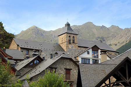 Huesca村乌埃斯卡住房住宅国家旅行石头建筑学建筑街道财产乡村图片