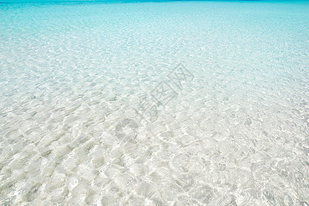 完美海滩的白沙滩 绿绿水宏观岛屿假期海浪波纹地标蓝色海洋地平线液体图片