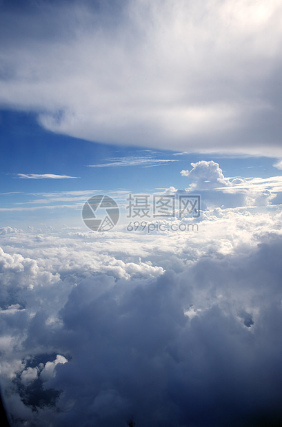 从航空飞机上看到蓝色空中云层阳光太阳地平线气候季节天堂晴天墙纸水分天空图片