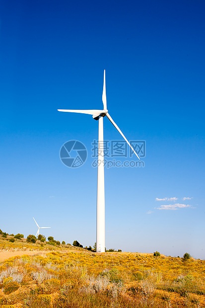 金山中的风力运动车环境风车活力绿色螺旋桨发电机生态电机国家翅膀图片