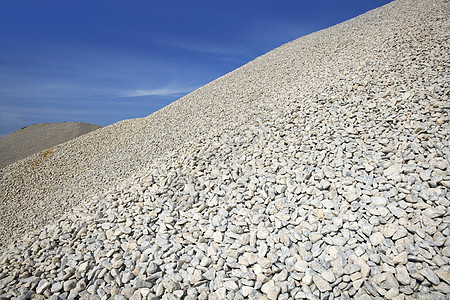 灰色山丘采石场建造滚动卵石地质学花岗岩灰尘编队工作地球岩石图片