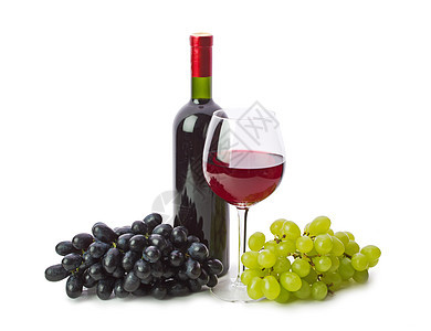 含酒瓶和葡萄的玻璃红酒享受美食作品奢华水果派对食物酒杯浆果饮料图片