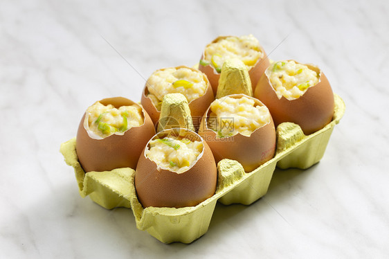 配有的炒鸡蛋蛋盒营养美食静物韭菜盘子食物蛋壳图片
