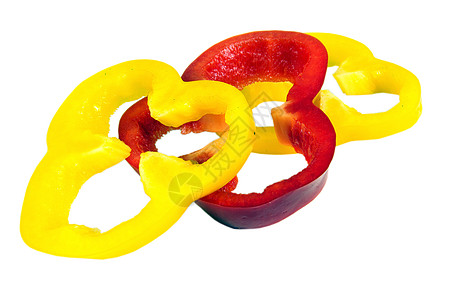 辣椒胡椒市场成套红色植物工具图片