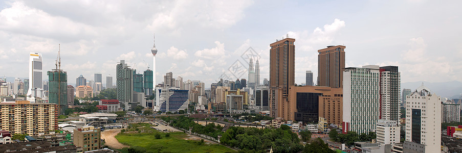 吉隆坡日间全天候城市风景图片