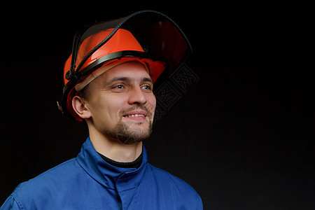 身穿制服和头盔的工人建设者活力腰带安全蓝色班级管道工作技术员工程师图片