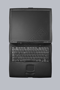 膝上型纯色技术展示笔记本黑色监视器静物键盘背景屏幕背景图片