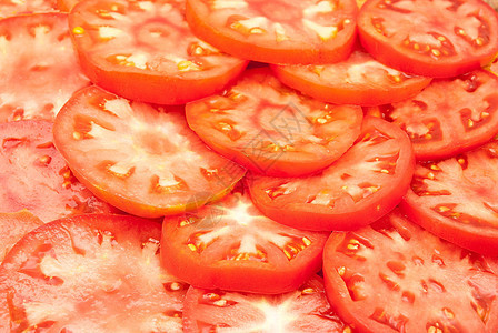 红切西红番茄模式蔬菜红色生长水果沙拉绿色美食宏观食物团体图片