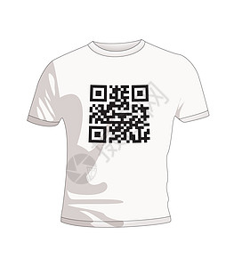 TShirt Qr 代码图片