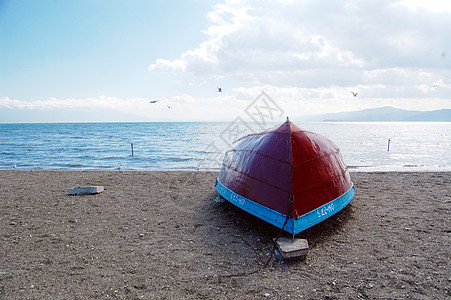 奥赫里德湖 马塞多尼亚港口来源外观天空蓝天旅行风景旅游民族图片图片