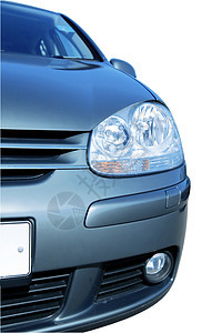 现代汽车保险杠运动轿车奢华驾驶运输车辆蓝色发动机大灯图片