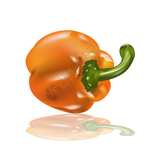 甜辣椒蔬菜胡椒白色绿色食物黄色图片
