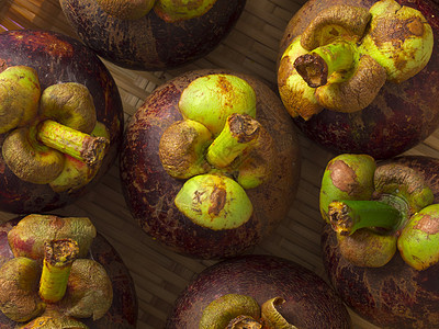 芒果水平水果藤黄紫色矿物食物维生素热带矿物质图片
