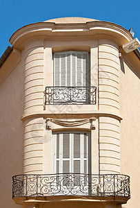 法语窗口铸件窗户锤击建筑学建筑房子风格栏杆装饰快门图片