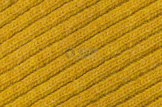 黄羊毛纹理纺织品材料橙子织物黄色针织服饰衣服服装套衫图片