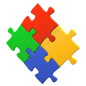 Jigsaw 拼图游戏团队拼图解决方案团体图片