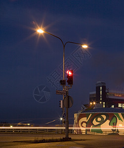 夜间的截光灯黄色交通摄影红色红绿灯都市背光城市生活路标尾灯图片