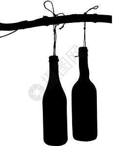 矢量一说明 瓶瓶子阴影艺术绘画酒吧团体黑色餐厅啤酒娱乐图片