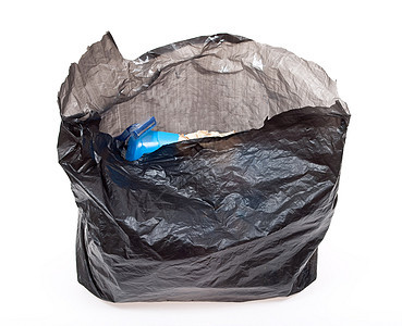 黑垃圾袋家务衬垫塑料倾倒垃圾箱垃圾打扫图片