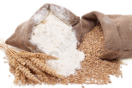 面粉和小麦谷物农场面包收成季节麻布食物黄麻团体种子玉米图片