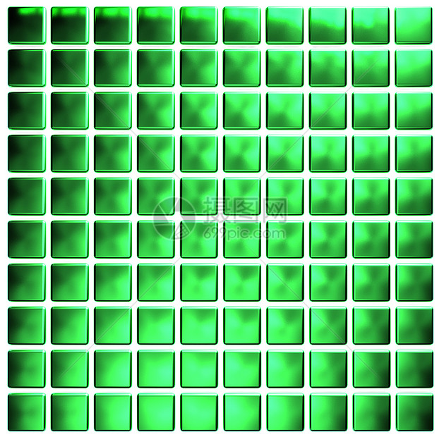 绿色马赛c马赛克立方体艺术玻璃奢华编队墙纸网格洗澡金属图片