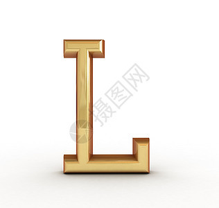 金字母的一字母反射打印圆圈数字收藏字体金子插图脚本金属图片