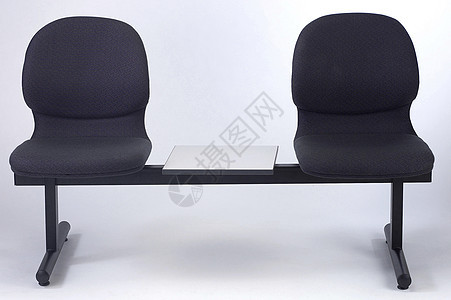 办公桌椅休息椅子工作室扶手白色塑料座位工作商业家具图片