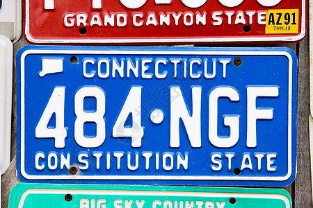 注册号 美国数字号码公路运输字母外观静物图片