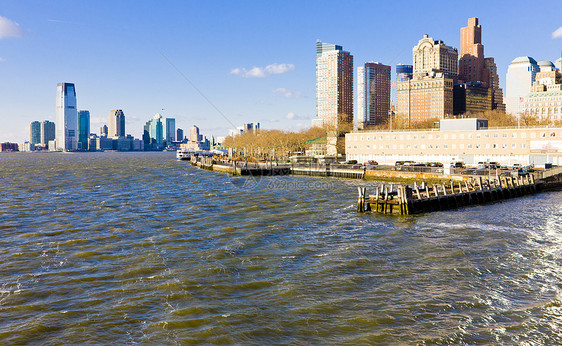 美国曼哈顿 纽约和新泽西州背景背景位置摩天大楼建筑物旅行景观城市世界外观建筑学建筑图片