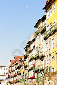 葡萄牙波尔托里贝拉省里贝拉区城市世界遗产位置建筑学建筑房子旅行世界外观街道图片