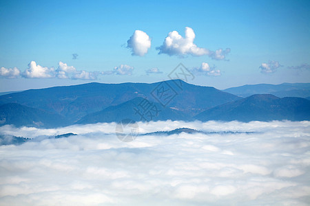 云天空风景空气背景图片