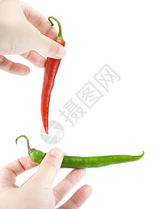 辣椒蔬菜营养手指头发香料男人美食女性食物胡椒图片