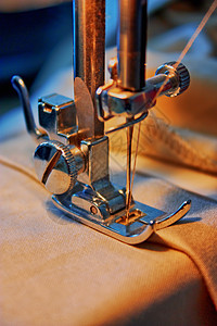 缝纫机拼接工厂织物器具纺织品棉布工艺接缝衣服工具图片