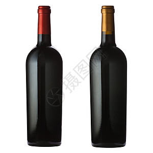 法国红酒白色的红酒瓶背景