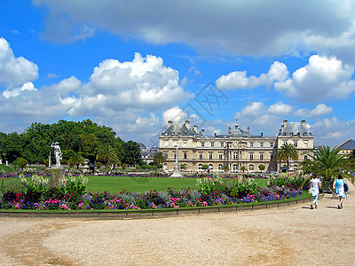 豪华的宫殿背景图片