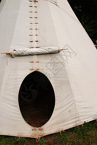 印度茶叶历史性公园锥体住所庇护所传统遗产帆布房子住宅图片