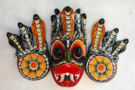 传统面具眼睛历史古董舞会文化艺术历史性红色雕塑旅游图片