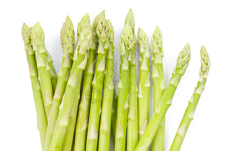 孤立的新鲜绿色绿绿植物营养蔬菜美食饮食食谱食物蒸汽白色沙拉图片