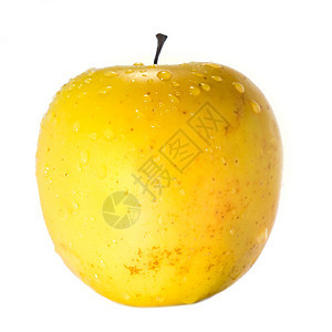 苹果水果诱惑黄色早餐甜点食物小吃图片