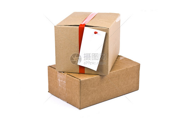 纸板盒正方形船运零售纸板运输仓库货物贮存纸盒包装图片