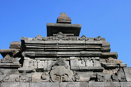 印度尼西亚博罗布杜尔雕刻遗产世界风格国王历史精神雕塑装饰废墟图片