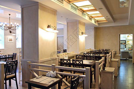 内部的地板服务酒吧职业水平晚餐餐厅硬木植物装饰图片