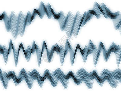 声音波墙纸海浪正弦波蓝绿色音乐示波器技术白色溪流图片