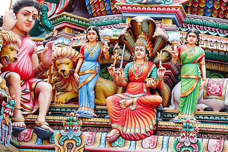 Hhindu 寺庙雕像建筑学游客雕刻旅行艺术雕塑祷告女神历史性上帝图片