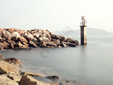 沿海海岸海洋天气季节天空假期反射场景太阳旅游日落图片