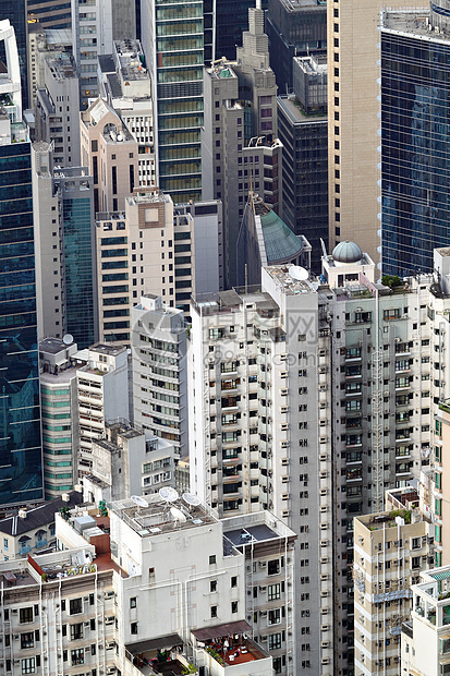 香港人口拥挤的建筑建筑学地板住宅摩天大楼高楼抵押财产生活不动产城市图片