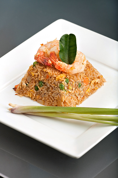 泰式虾炒稻图片
