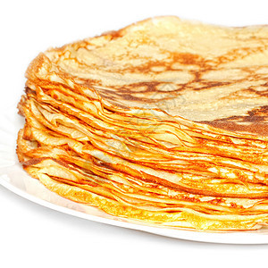 煎饼堆叠糖果化合物早餐油炸黄油金子飞碟蛋糕碳水食物图片